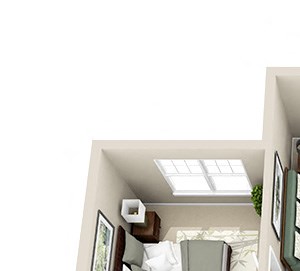 Estancia Apartments South Tulsa For Rent - High Ceilings, HUGE Windows, Kitchen with Dishwasher